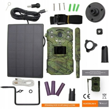 ORLLO Huntercam 4 GSM 4G LTE + панельная лесная камера