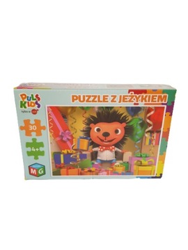 Puzzle z Jeżykiem -ORODZINY 30 el.