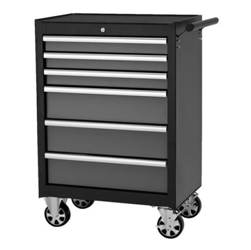 Шкаф для инструментов BQ на колесиках с замком, 6 ящиков