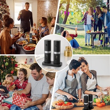 Электрическая мясорубка для соли и перца USB-C