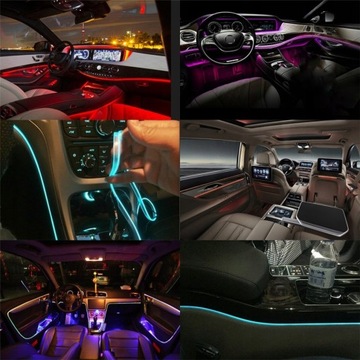 АВТОМОБИЛЬНОЕ ОСВЕЩЕНИЕ ИНТЕРЬЕР АВТОМОБИЛЯ RGB СВЕТОДИОДНАЯ ЛЕНТА