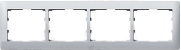Ramka 4x poziom Metalic Sistena 771304 Legrand