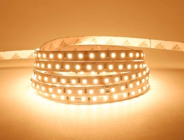 Taśma 120LED Ciepła 2400K/Ra80 9,6W/24V 8mm*5m GW3 RISHANG