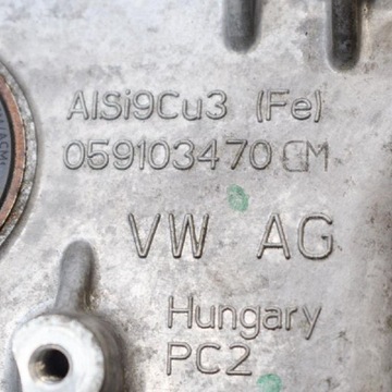AUDI A5 MOTOR HLAVA VÁLCŮ KRYT VENTILU 8W6 3.0 TDI 160KW 05910347