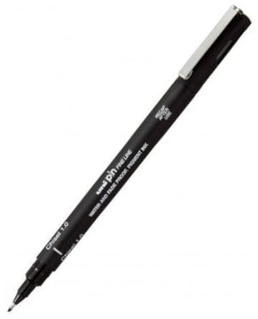 Pisak do kaligrafii UNI PIN - chisel 1.0