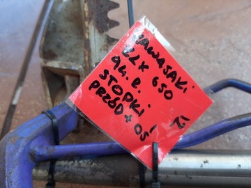 Kawasaki KLX 650 C, подножки, подножки, комплекты, передний мост