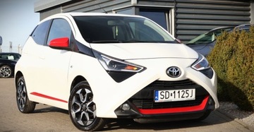 Toyota Aygo II Hatchback 3d Facelifting 1.0 VVT-i 72KM 2019 Toyota Aygo (Nr.258) 1.0 Salon Polska Kamera Tempomat Gwarancja Benzyna