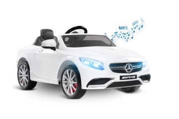 TOYZ MERCEDES S63 AMG АККУМУЛЯТОРНЫЙ АВТОМОБИЛЬ БЕЛЫЙ