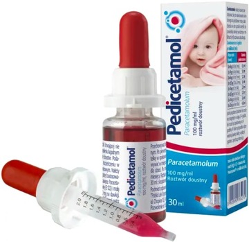 PEDICETAMOL lek na ból i gorączkę dla dzieci 30 ml