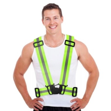 Светоотражающий жилет для велосипеда и мотора