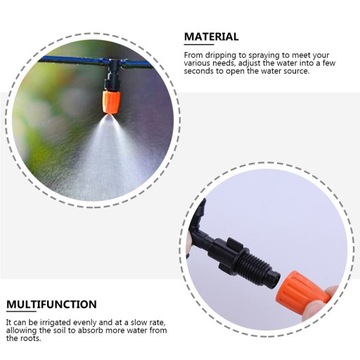 ZESTAW ŁĄCZNIKÓW REGULOWANA DYSZA ROZPYLAJĄCA 20 SZT