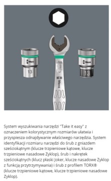КОМБИНИРОВАННЫЕ КЛЮЧИ С ТРЕЩОТКОЙ JOKER WERA