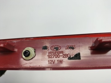 HYUNDAI SANTA FE 2 II 06-09 TŘETÍ SVĚTLO STOP PĚKNÝ 92700-2B0
