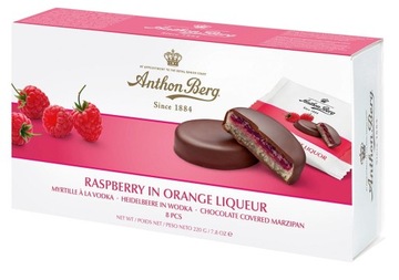 Anthon Berg Raspberry in Orange Liqueur 220g