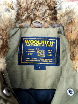 KURTKA WOOLRICH DAMSKA PARKA DŁUGA OCIEPLANA r. S