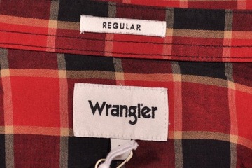 WRANGLER koszula red LS 1PKT BUTTON DOWN M 38