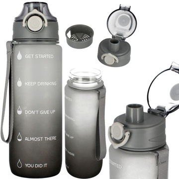 BIDON BUTELKA NA WODĘ STARPAK 25 cm mocny i lekki TRITAN 750 ml BPA FREE