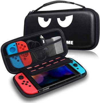Etui pokrowiec Switch OLED Dont Touch Me Czarny