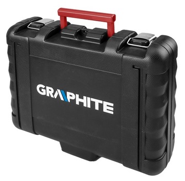 Wiertarko-wkrętarka sieciowa 300W uchwyt samozacisk 10mm walizka GRAPHITE
