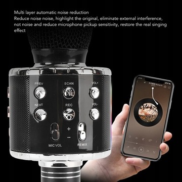 Беспроводной Bluetooth-микрофон для караоке