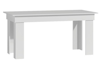 Biały duży stół kuchenny nierozkładany 160x80cm