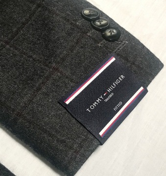 TOMMY HILFIGER marynarka męska r. 50 wełna 100%