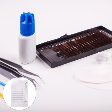 ПОДСТАВКА ДЛЯ АКРИЛОВЫХ РЕСНИЦ | ДОСКА ДИСПЛЕЯ (7 15 ММ)