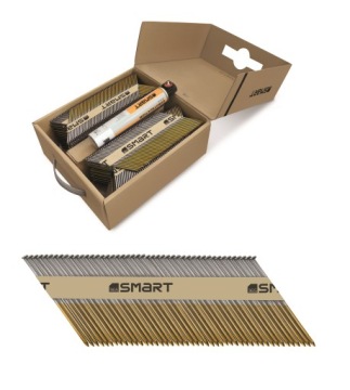 УМНЫЙ СТРОИТЕЛЬНЫЙ ГАЗОВЫЙ ГВОЗДЕР ДЛЯ ДЕРЕВА 50-90мм 80Дж 3 гвоздя/сек