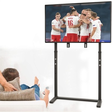 Czarny STOJAK TV Stand do Telewizora LCD 32-100in