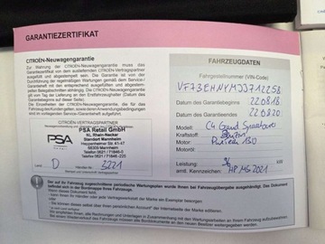 Citroen C4 Spacetourer Van 1.2 PureTech 131KM 2018 Citroen C4 SpaceTourer Grand 1.2 PureTech More Life 130KM Gwarancja Dealer, zdjęcie 34