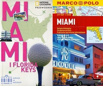 MIAMI FLORYDA PRZEWODNIK NATIONAL GEOGRAPHIC +MAPA