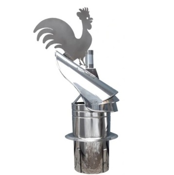 STRAŻAK KOGUT NASADA FI 200 mm KOMIN CERAMICZNY