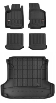 Set 3D gumové rohože Seat Toledo 2 Sedan 1998-2004
