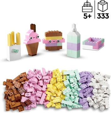 LEGO Classic 11028 Творческая игра в пастельных тонах.