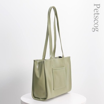 Women's Casual Tote Fashion Solid Leather Large