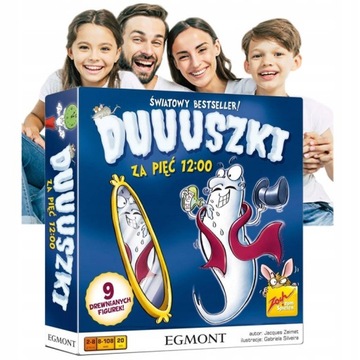 DZIECIĘCA PLANSZÓWKA Gra dla FAMILI ODLOTOWA Rozgrywka Duuuszki Za pięć 12