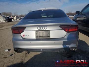 Audi A7 C7 RS7 Sportback Facelifting 4.0 TFSI 560KM 2017 Audi RS7 Sportback _PRESTIGE_Quattro_4.0 L_560 km_2017r 4.0 Benzyna 560KM, zdjęcie 5