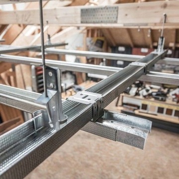 СОЕДИНИТЕЛЬ BUDMAT ПРОДОЛЬНЫЙ ДЛЯ СОЕДИНЕНИЙ ПОДВЕСНЫХ ПОТОЛКОВ ПРОФИЛЬ CD60 50 шт.