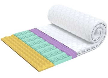 Materac Nawierzchniowy 140x200 Masujący HR Topper