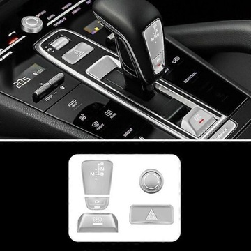 NÁLEPKA NA PANEL ŘÍZENÍ CENTRÁLNÍHO DO PORSCHE CAYENNE 2018-2021