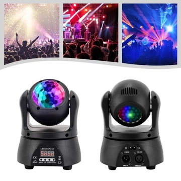 DMX512 30W LED RGBW ТАНЦЕВАЛЬНАЯ ЛАМПА