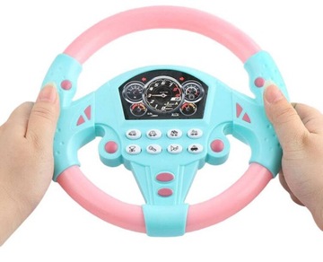 РУЛЕВОЕ КОЛЕСО с присоской ИНТЕРАКТИВНОЕ МУЗЫКАЛЬНОЕ ВОЖДЕНИЕ