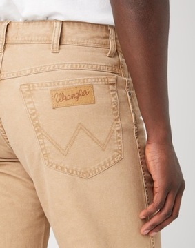 WRANGLER TEXAS MĘSKIE SPODNIE MATERIAŁOWE W35 L34