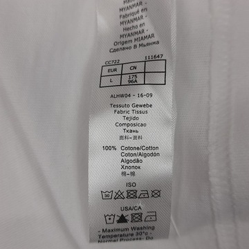 Koszulka biała basic EMPORIO ARMANI UNDERWEAR L