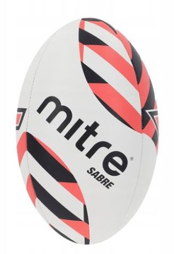Piłka do rugby Mitre 11959 rozmiar 5 ! CZĘŚĆ OD WENTYLA WPADŁA DO ŚRODKA !
