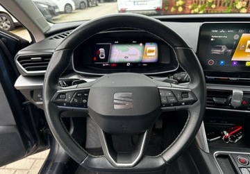 Seat Leon IV Sportstourer 2.0 TDI CR 150KM 2021 Seat Leon Sportstourer 2,0 TDI 150 KM Automat GWARANCJA Zamiana Zarejestro, zdjęcie 7