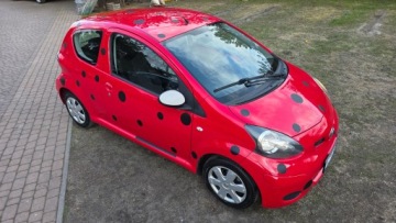 Toyota Yaris III Hatchback 5d Facelifting 1.0 VVT-i 69KM 2009 TOYOTA AYGO 1.0 VVT-i 68KM 2009 KLIMA-SERWO SUPER STAN! BIEDRONECZKA!!!, zdjęcie 13