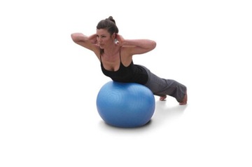 PIŁKA GIMNASTYCZNA FITNESS REHABILITACJA + POMPKA
