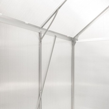 Садовая теплица из поликарбоната 5,9 м2, большой садовый туннель 1,9х3,1х2,05 м.