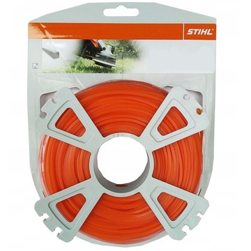 Żyłka tnąca kwadrat Stihl 2,4 mm 41 m pomarańczowa